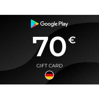 Google Play Gift Card 70 EUR Key - GERMANY