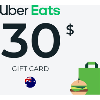 Uber Eats Gift Card 30 AUD Key - AUSTRALIA