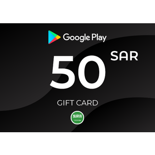Google Play Gift Card 50 SAR Key - SAUDI ARABIA