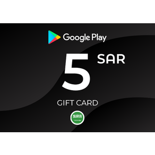 Google Play Gift Card 5 SAR Key - SAUDI ARABIA
