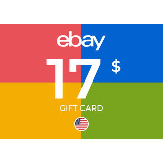 eBay Gift Card 17 USD Key - UNITED STATES