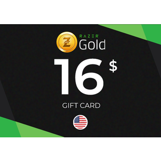 Razer Gold Gift Card 16 USD Key - UNITED STATES