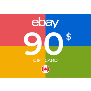 eBay Gift Card 90 CAD Key - CANADA