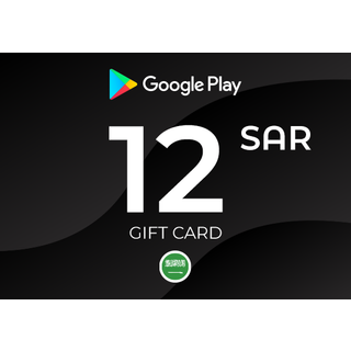 Google Play Gift Card 12 SAR Key - SAUDI ARABIA