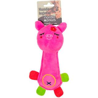 Plyslegetøj Langhals Gris 17 cm