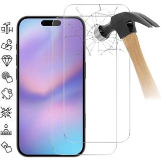 iPhone 17 Pro Skærmbeskyttelse Hærdet Glas - 9H - Case Friendly - 2 Stk. - Gennemsigtig