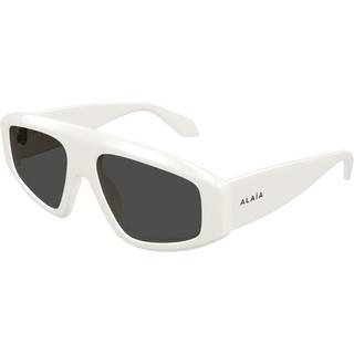 Azzedine Alaia AA0092S 003 57 Solbriller Kvinder Hvid - White - 57mm