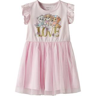 Name It - Nmfmebba Pawpatrol Ss Tulle Dress - 4841836 Ballerina