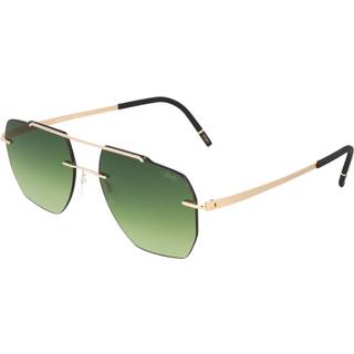 Silhouette Rincon Rimless 8746/75 7520 56 Solbriller Mænd Guld - Gold - 56mm