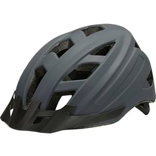 CSI cykelhjelm med lys - mat grå (På lager i butik)