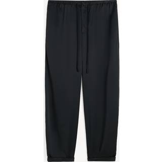 Joanni satin bukser - Black - 32