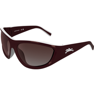 LONGCHAMP Kvinde LONGCHAMP LO796S 608 Solbriller Bio-injiceret Bordeaux Maske Normal