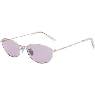 Retrosuperfuture Unisex L6D UOVO NEBBIA ROSA Solbriller Metal Gunmetal Rosa Geometrisk Normal