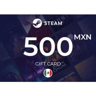 Steam Wallet Gift Card 500 MXN Key - MEXICO