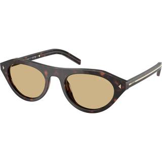 Prada PR B15SF Asian Fit 17N70R 52 Solbriller Kvinder Tortoiseshell - Root Tortoise - 52mm