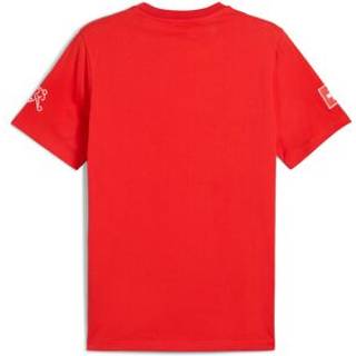 PUMA Switzerland FtblCulture Tee Men, Sport, Red/White, L