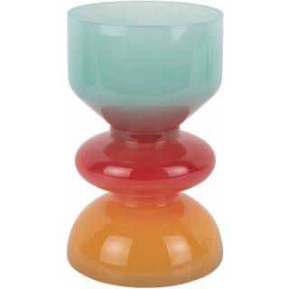 Vase Summer Vibes Ø12,5cm glas multifarvet