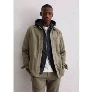 Marc O'Polo Herren Overshirt beige,grau