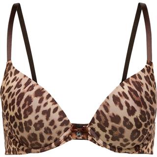 Hunkemöller Formstøbt bøjle-bh Plunge Brun - 85A