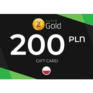 Razer Gold Gift Card 200 PLN Key - POLAND