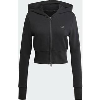 Sæsonens Essentials frotté lynlås træningsoverdel - Black - XS