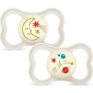 MAM Air Night Silikone Neutral 6-16 mdr. - 2 stk.