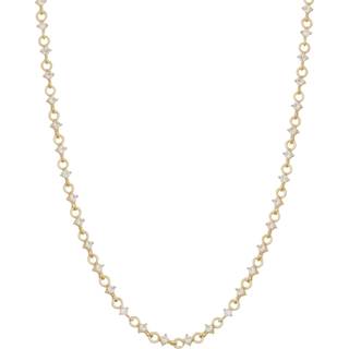 Snö Of Sweden Noctelle Crystal Neck 42 Gold Clear 42cm