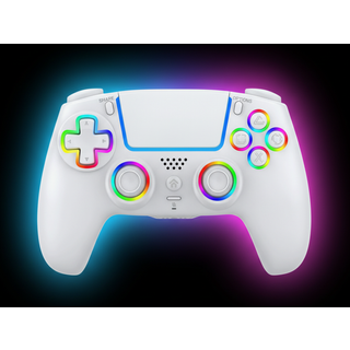 Deep Explorer - Wireless Rgb Pro Controller - Ps5 (white)