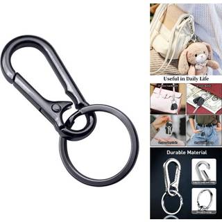 Metal Nøglekæde med Bæltekrog - Holdbar og Rustfri