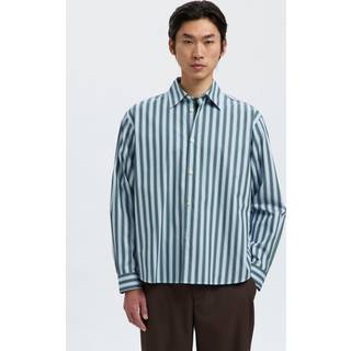 SLHRLXHENRIC STRIPE LS SHIRT