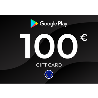 Google Play Gift Card 100 EUR Key - EU