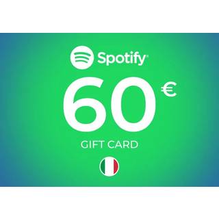Spotify Gift Card 60 EUR Key - ITALY