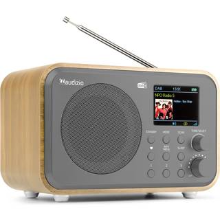 Milan DAB+ Radio with Battery Bamboo TILBUD NU
