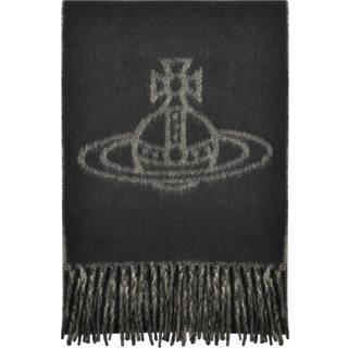 Vivienne Westwood Logo Scarf Black