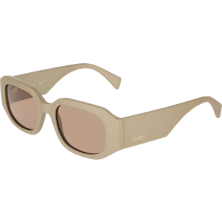 Liu Jo Kvinde LJ820S 250 Solbriller Bio-injekt Beige Firkantet Normal