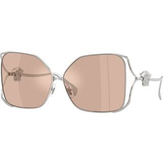 Versace Kvinde Versace VE2288 1001/5 Solbriller Stål Sølv Rosa Firkantet Normal