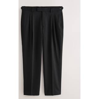 Next Afslappet pasform, smarte plisserede bukser