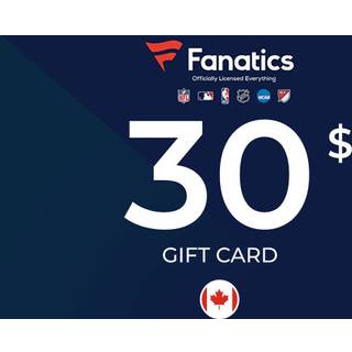 Fanatics Gift Card 30 CAD Key - CANADA