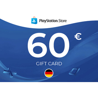 PlayStation Gift Card 60 EUR - GERMANY