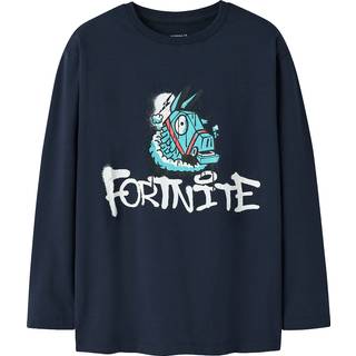 NAME IT Fortnite Bluse Oxen Navy Blazer