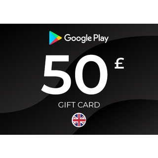 Google Play Gift Card 50 GBP Key - UNITED KINGDOM