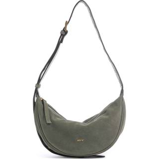 Abro Suede By My Side Small Skuldertaske khaki