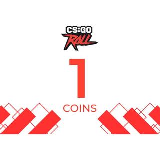 CSGORoll 1 Coin Gift Card Key - GLOBAL