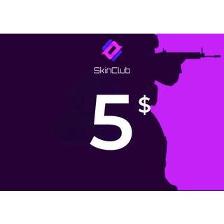 Skin.Club 5 USD Gift Card Key - GLOBAL