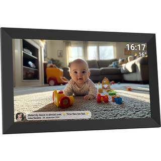 Denver frameo fotoramme 15" - sort (På lager i butik)