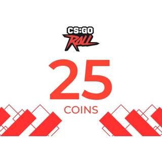 CSGORoll 25 Coin Gift Card Key - GLOBAL