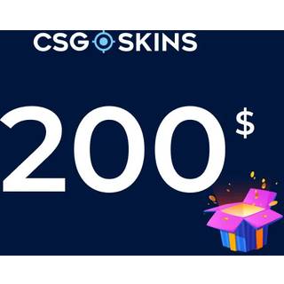 CSGO-Skins 200 USD Gift Card Key - GLOBAL