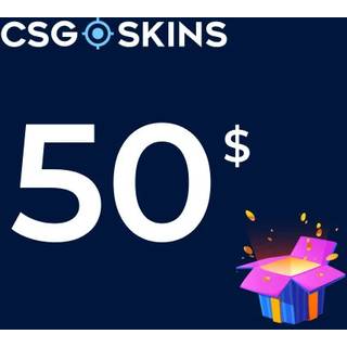 CSGO-Skins 50 USD Gift Card Key - GLOBAL