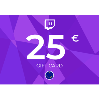 Twitch Gift Card 25 EUR Key - EU
