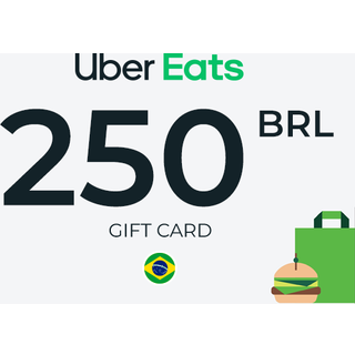 Uber Eats Gift Card 250 BRL Key - BRAZIL